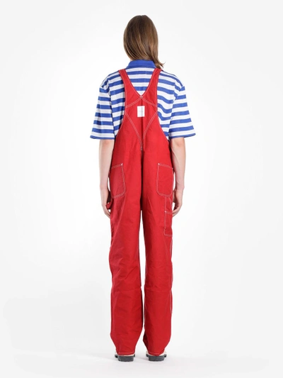 Shop Napa By Martine Rose Men's Red Overall