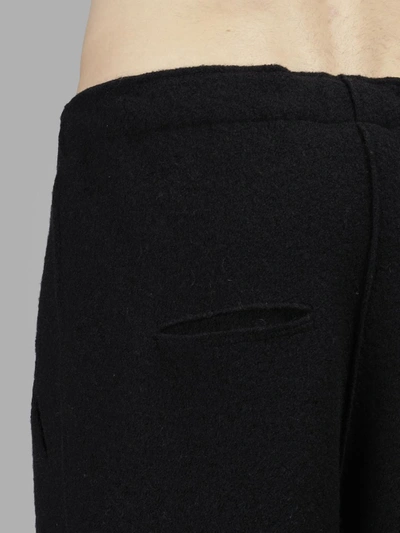 Shop Primordial Is Primitive Men's Black Drawstring Trousers Knitted