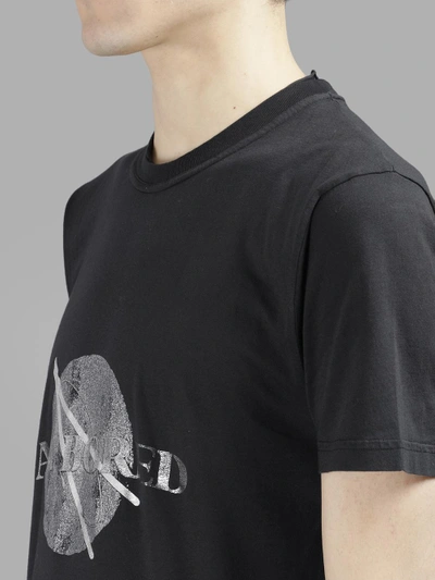 Shop Ring Men's Tee With Front Print In Black