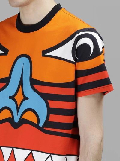 Shop Givenchy Men's Multicolor Totem Print Tee