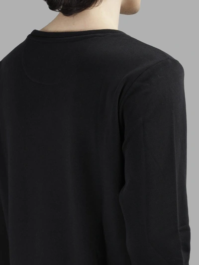 Shop Marcelo Burlon County Of Milan Marcelo Burlon Men's Black Kappa Sweater
