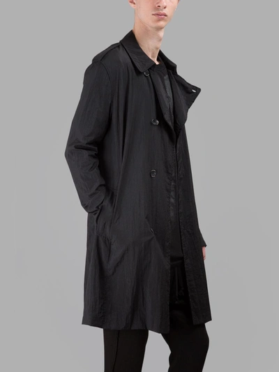 Shop Primordial Is Primitive Black Trench Coat