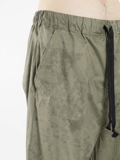 Shop Primordial Is Primitive Men's Green Washed Bermuda Shorts