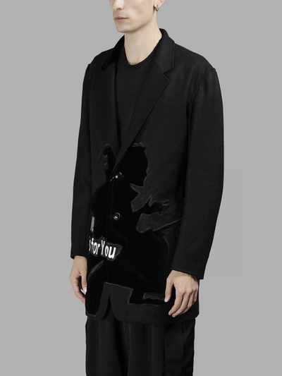 Shop Yohji Yamamoto Men's Black Samurai Jacket