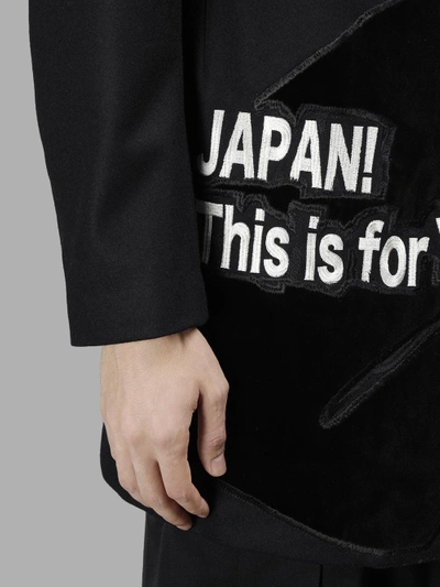 Shop Yohji Yamamoto Men's Black Samurai Jacket