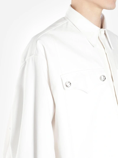 Shop Calvin Klein 205w39nyc Men's White Oversize Shirt