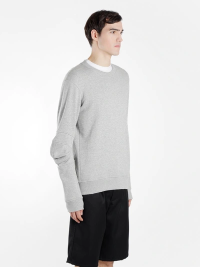 Shop Comme Des Garçons Shirt Comme Des Garcons Shirt Men's Grey Crewneck Sweater