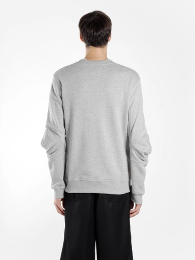 Shop Comme Des Garçons Shirt Comme Des Garcons Shirt Men's Grey Crewneck Sweater