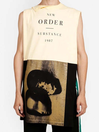 Shop Raf Simons Men's Multicolor New Order And Peter Saville Printed Tank In Runway Piece