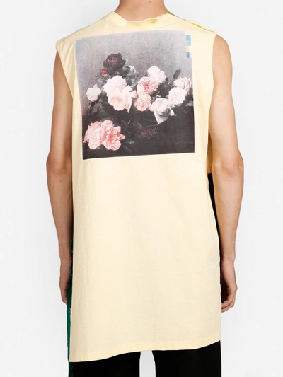 Shop Raf Simons Men's Multicolor New Order And Peter Saville Printed Tank In Runway Piece