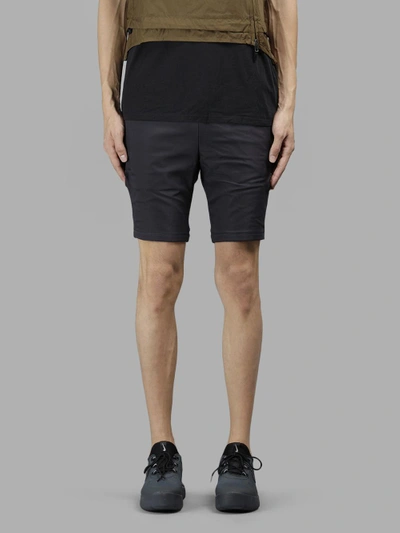Nike Lab Aae 1.0 Shell-panelled Stretch-cotton Shorts In Black | ModeSens