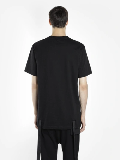 Shop D By D Men's Black T-shirt With Back Bands