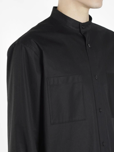 Shop D By D Men's Black Chinese Collar Long Shirt