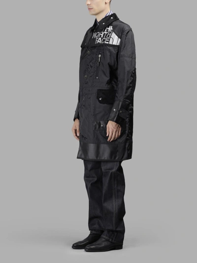 Shop Junya Watanabe X The North Face Men's Black Oxford Long Coat