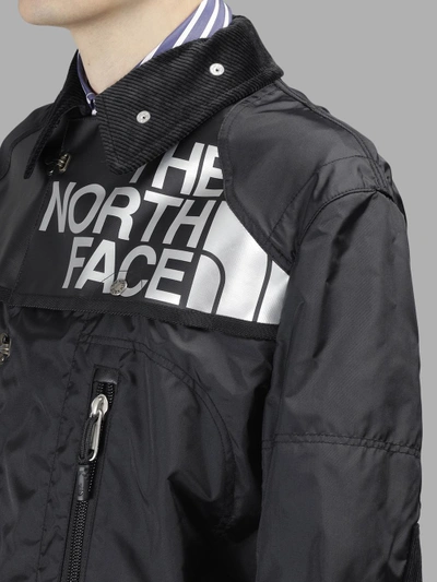 Shop Junya Watanabe X The North Face Men's Black Oxford Long Coat