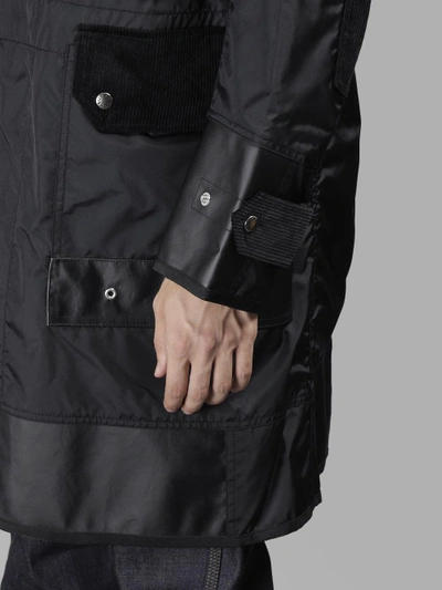 Shop Junya Watanabe X The North Face Men's Black Oxford Long Coat