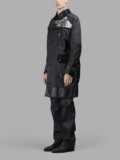 Shop Junya Watanabe X The North Face Men's Black Oxford Long Coat