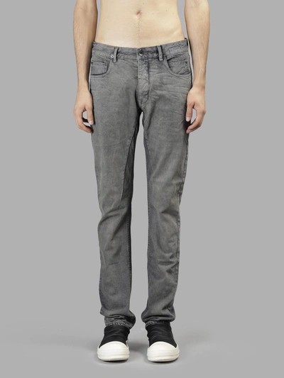 Healthdesign?  Detroit Cut Grey waxed slim fit jeans Detroit cut