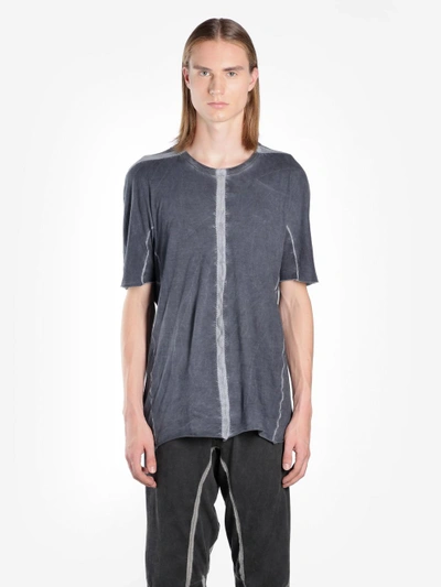 Shop Isaac Sellam Men's Grey Jersey T-shirt