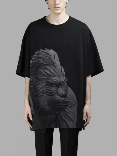 Shop Juunj Juun.j Men's Black Gorilla Shkret Maxim T-shirt