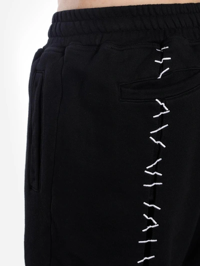 Shop Ktz Men's Black Tape Shorts