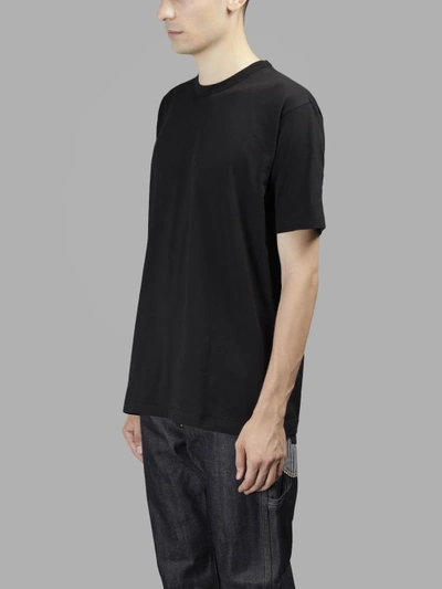 Shop Junya Watanabe X Comme Des Garcons Black Back Print T-shirt