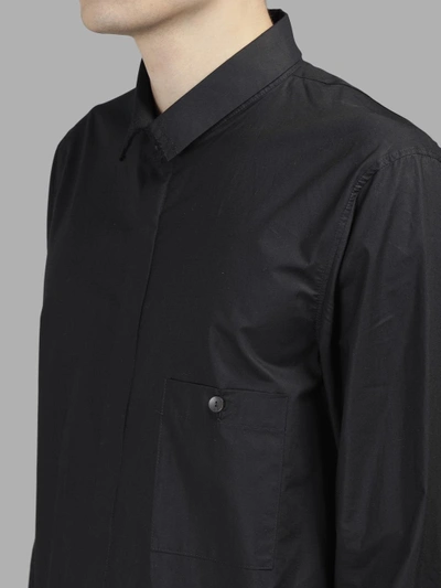Shop Damir Doma Men's Black Sove Shirt
