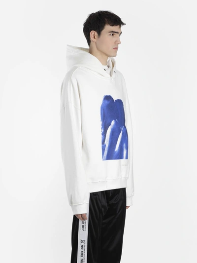 Shop Misbhv Men's Off-white Dystom Hoodie In Off White