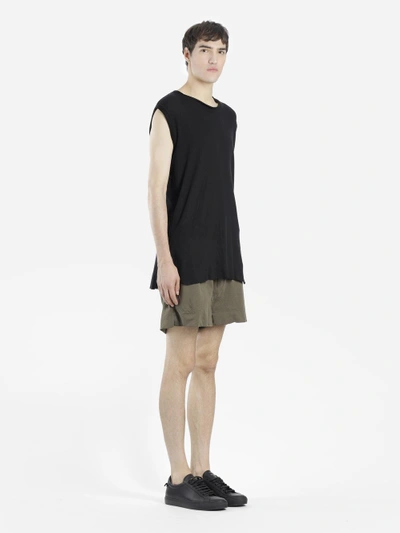 Shop Di Liborio Men's Black Sleeveless Tee