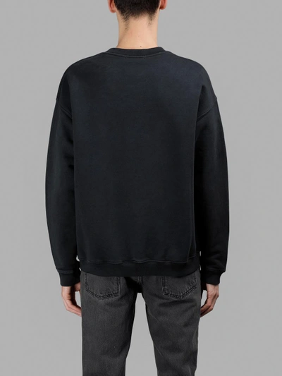 Shop Yeezy Men's Black Calabasas Crewneck Sweater