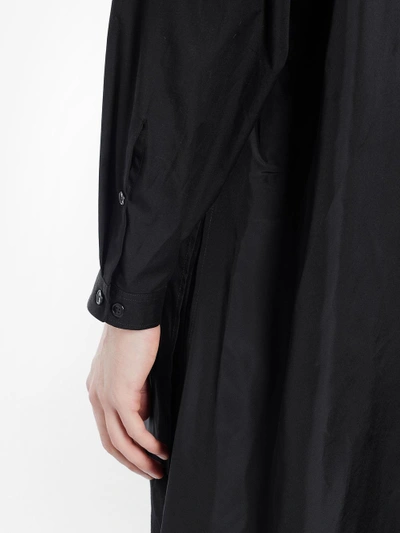 Shop Yohji Yamamoto Men's Black Staff Shirt