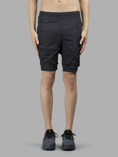 Shop Nike Men's Grey Aae 1.0 Cargo Shorts