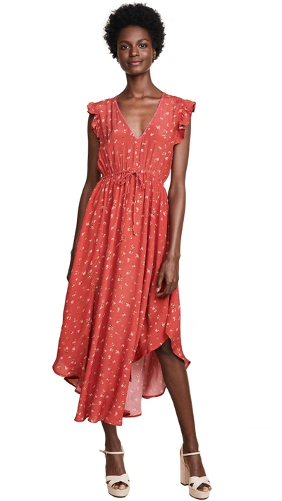 Shop Rahi Prairie Rose Bella Dress In Prairie Rose Print