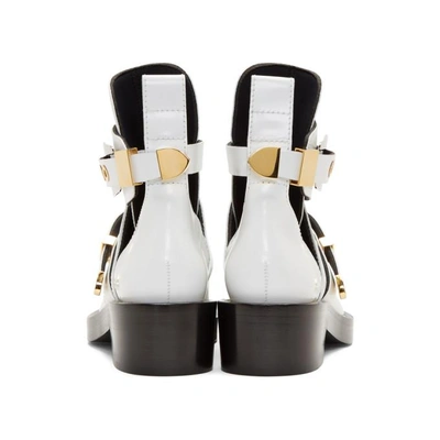 balenciaga ceinture cut out boots