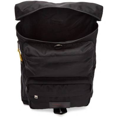Shop Givenchy Black Ut3 Backpack In 001 Blk/wht