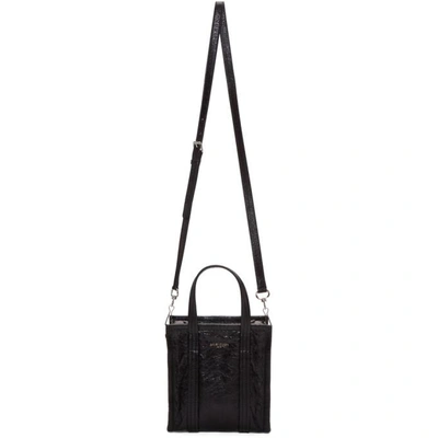 Shop Balenciaga Black Xxs Bazar Shopper Tote In 1000 Black