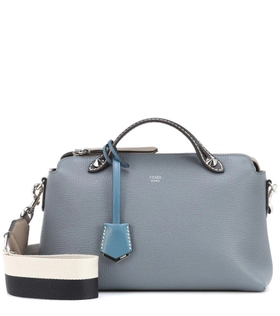 Shop Fendi By The Way Regular Shoulder Bag In Blue