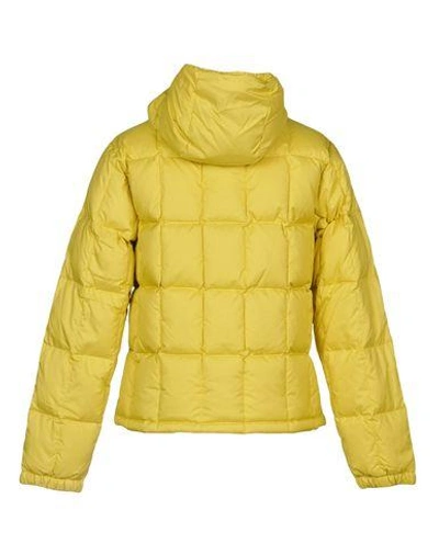 Shop Aspesi Down Jacket In Light Yellow
