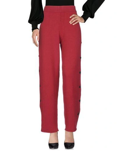 Shop Ports 1961 Casual Pants In Maroon