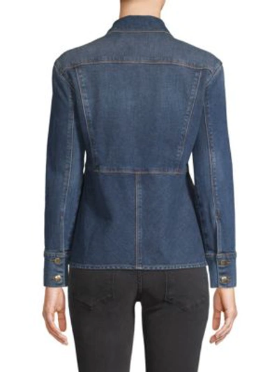 Shop Frame Cotton Denim Jacket In Delavan