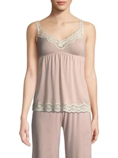 Shop Eberjey Women's Lady Godiva Camisole In Pink Clay
