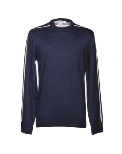 Shop Comme Des Garçons Shirt Sweater In Dark Blue