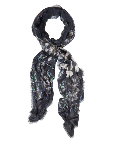 Shop Alexander Mcqueen Metamorphosis Scarf