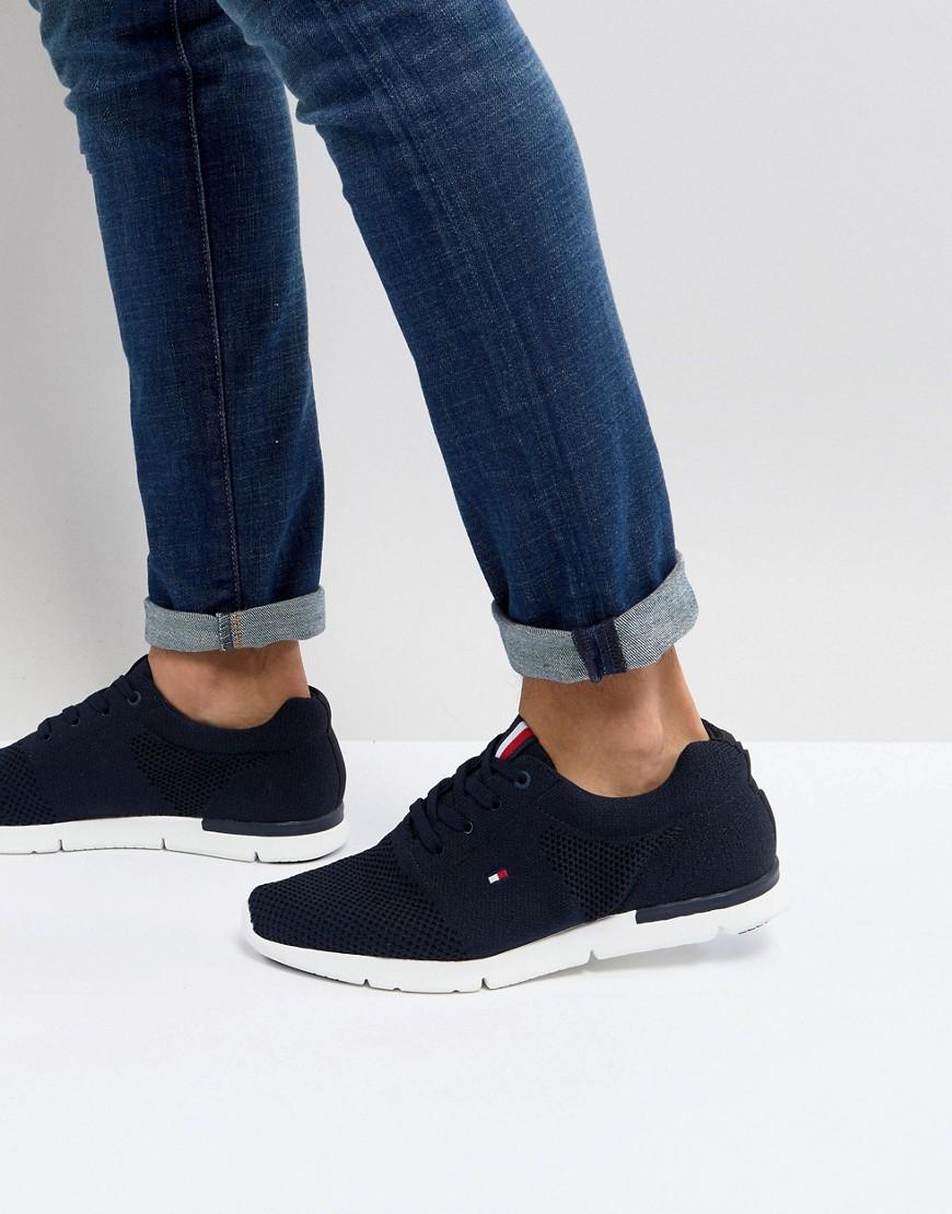 tommy hilfiger tobias flag mesh trainers