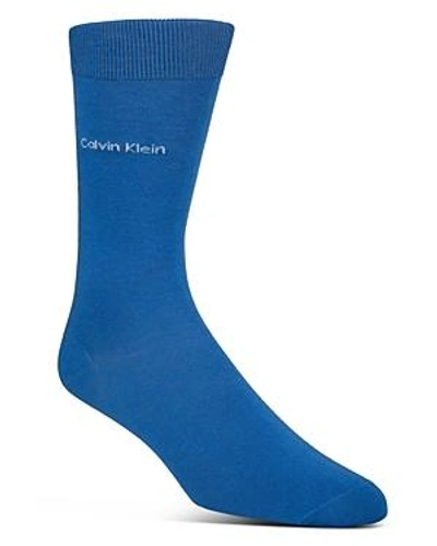 Calvin Klein 'giza' Socks In Blue