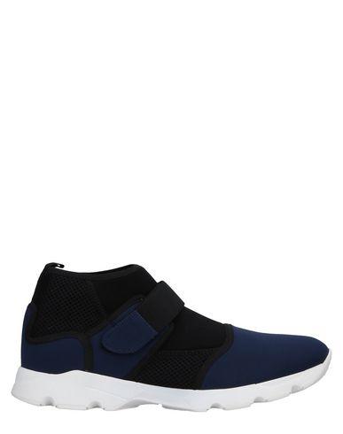 Marni Technical Fabric Sneakers In Blue | ModeSens