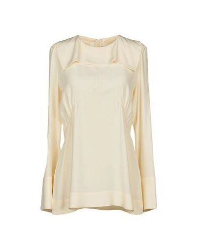 Shop Marni Blouse In Ivory