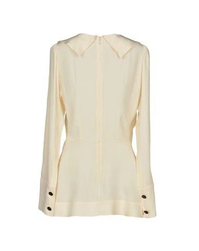 Shop Marni Blouse In Ivory