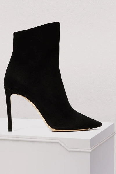 Shop Jimmy Choo Helaine 100 Ankle Boots In Black