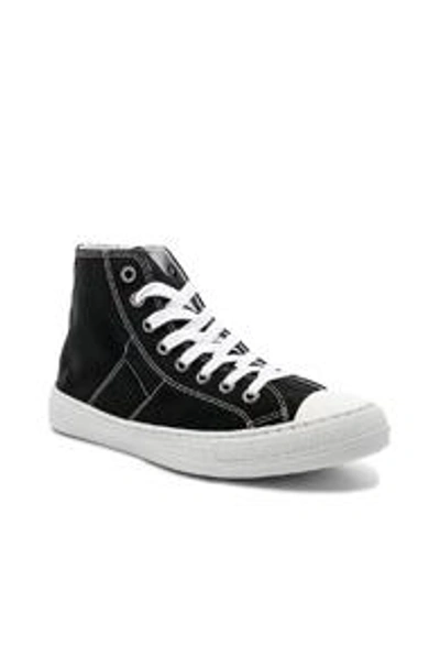 Shop Maison Margiela Stereotype High Tops In Black.